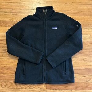 Patagonia Women’s Better Sweater Full Zip Jacket in Black